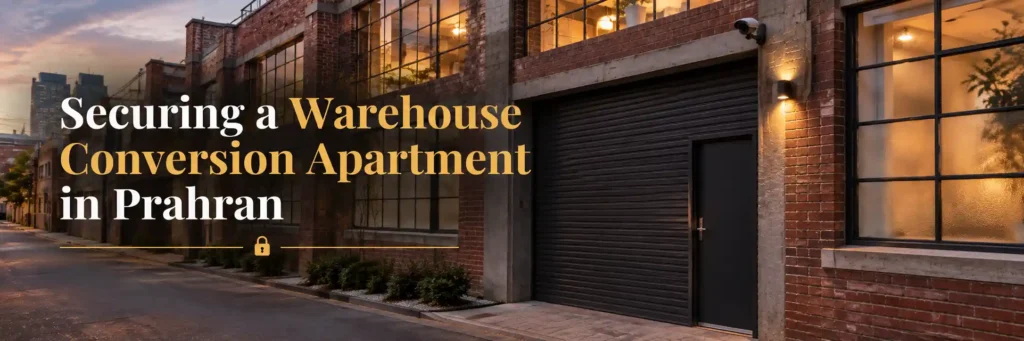 Securing a warehouse conversion apartment in Prahran